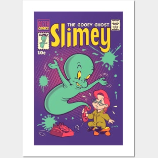 Slimey: The Gooey Ghost Posters and Art